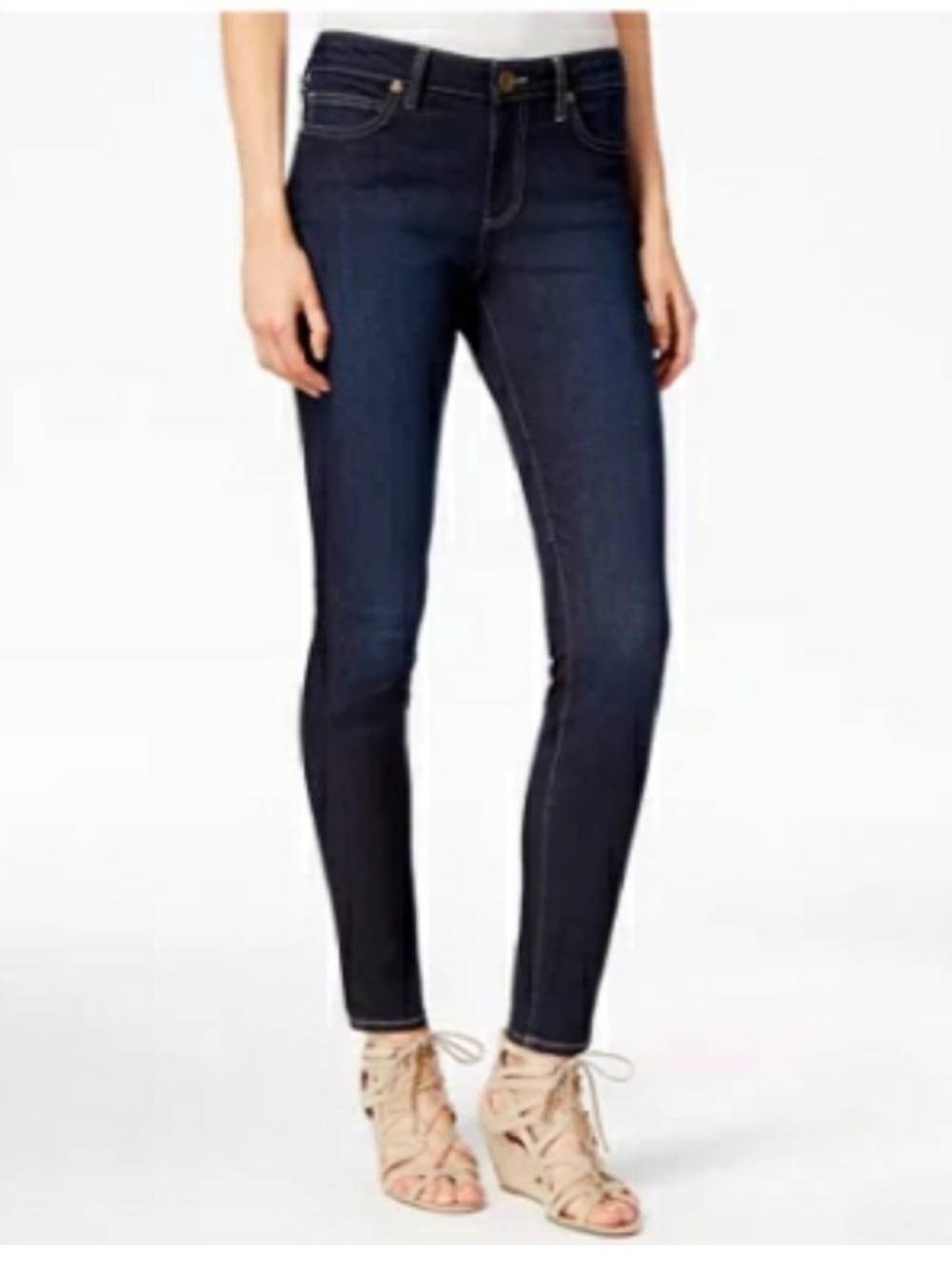 Kut from the Kloth Diana Curvy Skinny Dark Wash Jeans Sz 2